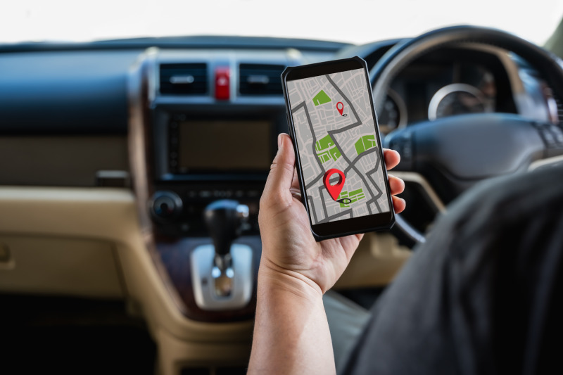 Tracking a person using a GPS